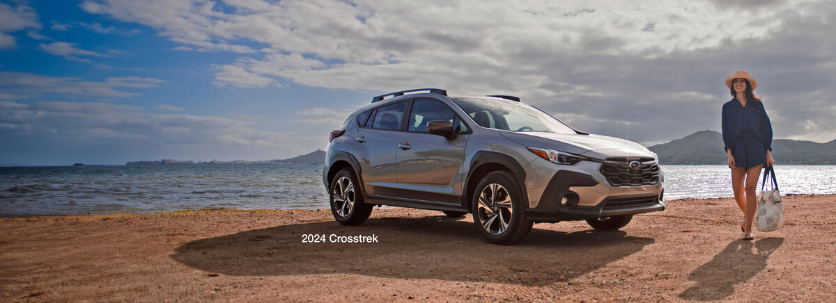 The Crosstrek has big capability in a compact SUV frame. Starting at $25,530. With standard symmetrical all-wheel drive and 8.7 inches of ground clearance.
